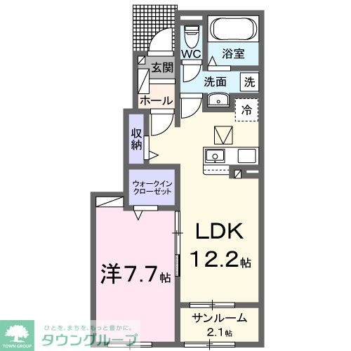 フィレールの物件間取画像