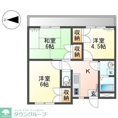 物件間取画像
