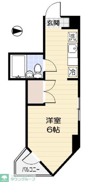 国分寺司ハイツの物件間取画像