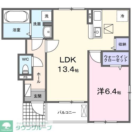 ラスヴェートの物件間取画像