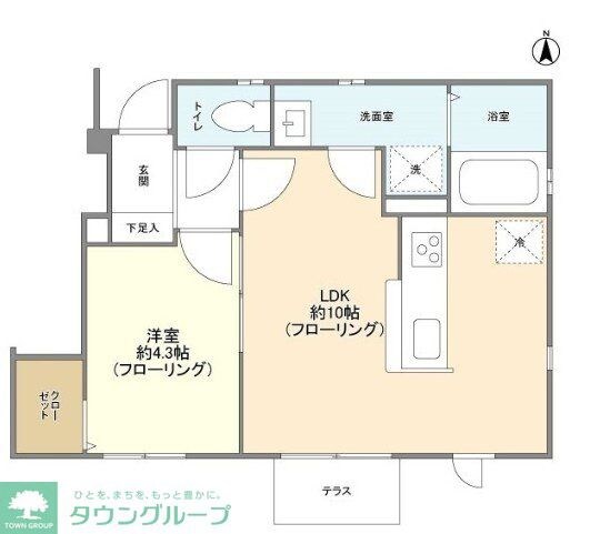 Ｒｉｚｅｒａ　ｄ’ｏｒの物件間取画像