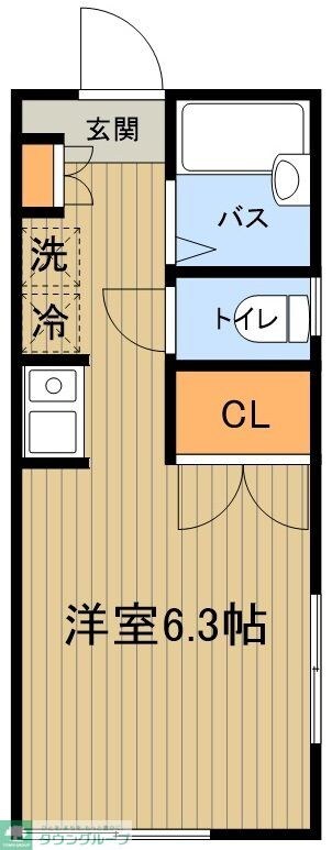 パーク立川の物件間取画像