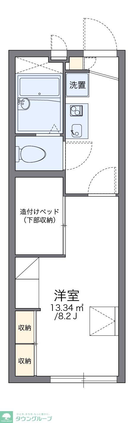 物件間取画像