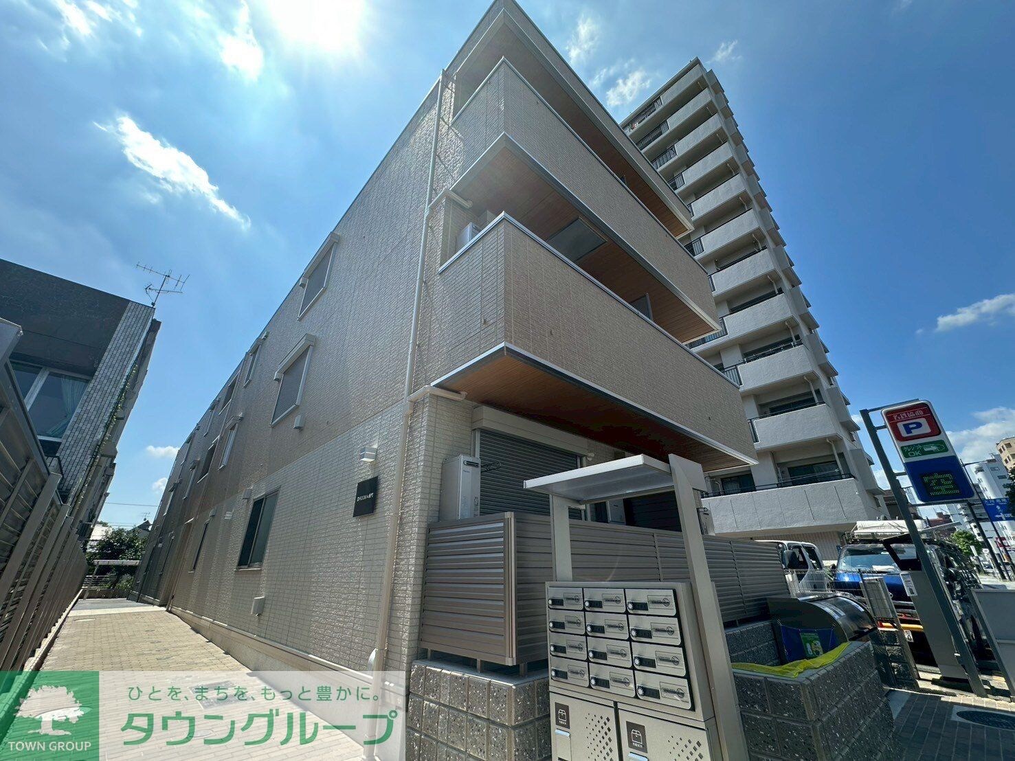 D-ROOM八幡町の物件外観写真