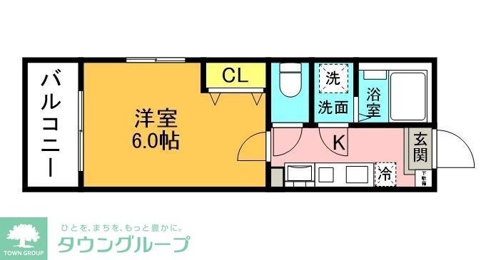 すずかけレジデンスの物件間取画像