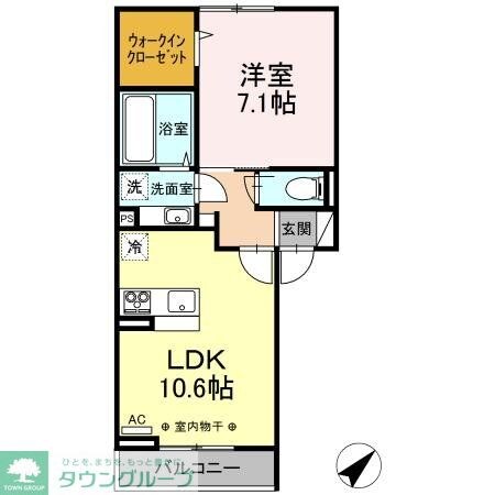 物件間取画像
