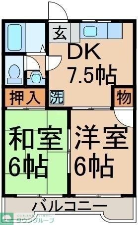 ハイムビアンカの物件間取画像