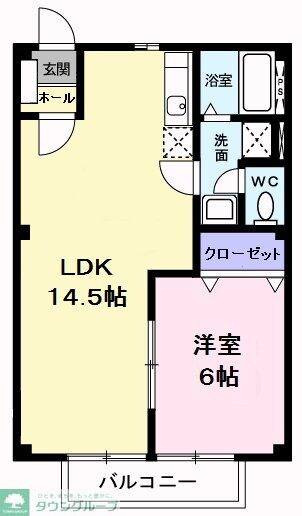 ニューシティー原島の物件間取画像