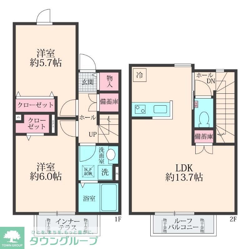 シエルクレール井荻の物件間取画像