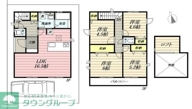 Sumai-to練馬区大泉町09の物件間取画像