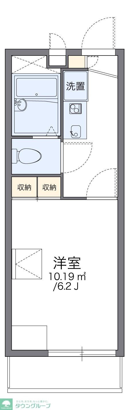 レオパレスサン・リベルタの物件間取画像