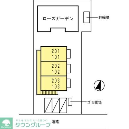 ローズガーデンＳの物件内観写真