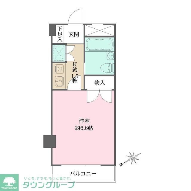 サンフローラの物件間取画像