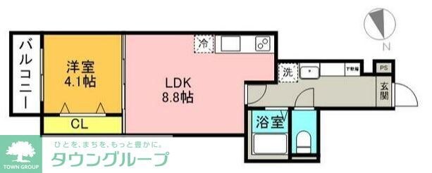 ロンボヌールの物件間取画像