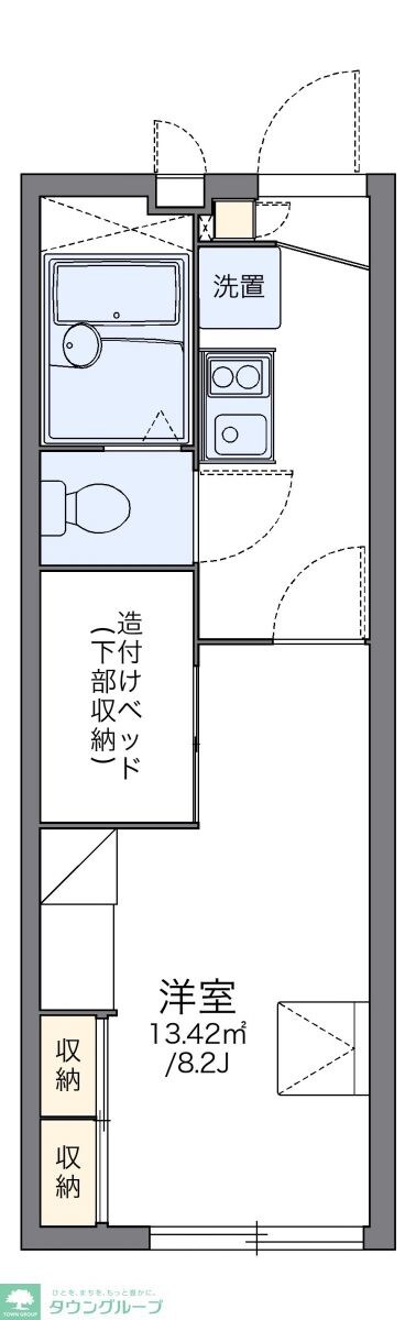物件間取画像