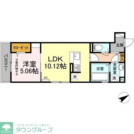 サンク　アン　吉祥寺の物件間取画像