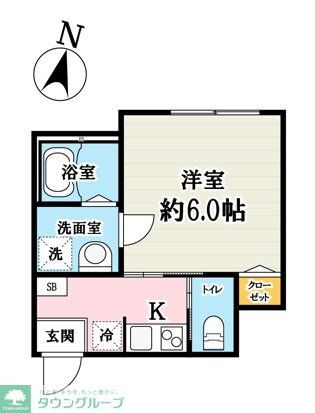 ノガワテラスの物件間取画像