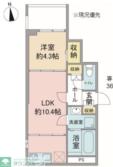 グラン　エスの物件間取画像