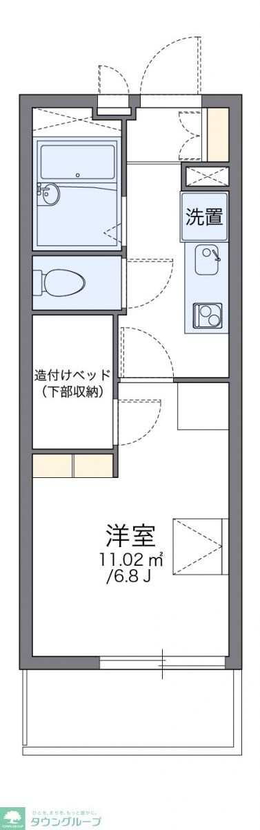 物件間取画像