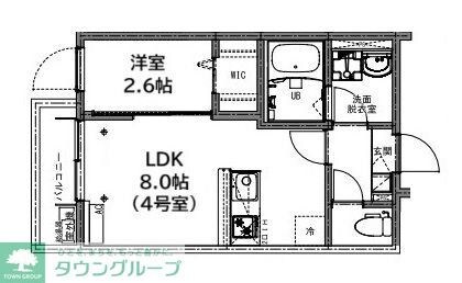 KEIAI RESIDENCE 東村山の物件間取画像