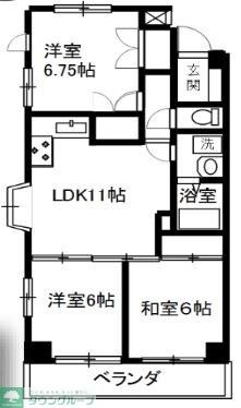 メゾン・ドゥ・プレーヌの物件間取画像