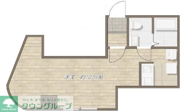 第2荒野ビルの物件間取画像