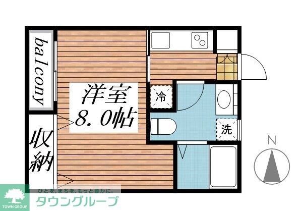 ルーブル吉祥寺南の物件間取画像