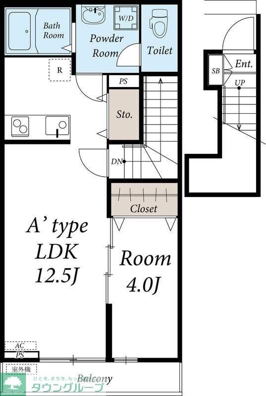 リブリ・SUN GREENの物件間取画像