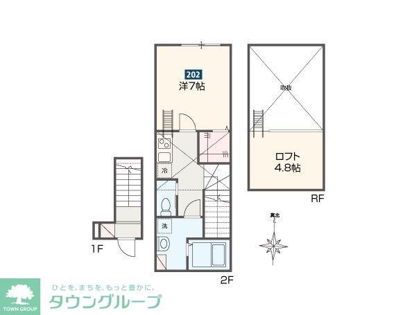 del Cielo小平の物件間取画像