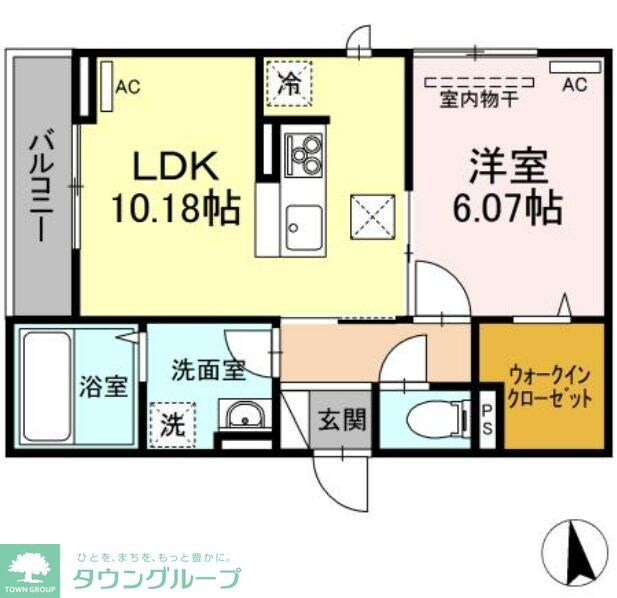 イグレック新小平の物件間取画像