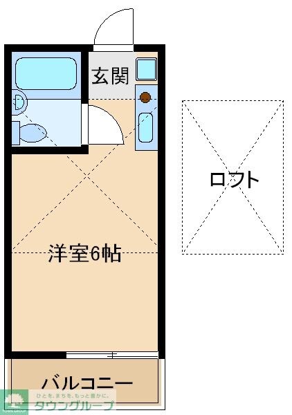 物件間取画像