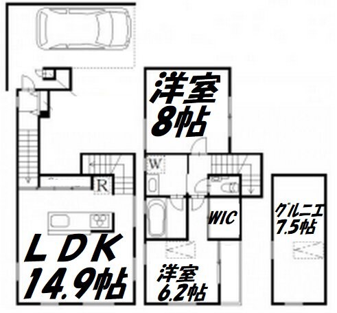 ブランチ高円寺の物件間取画像