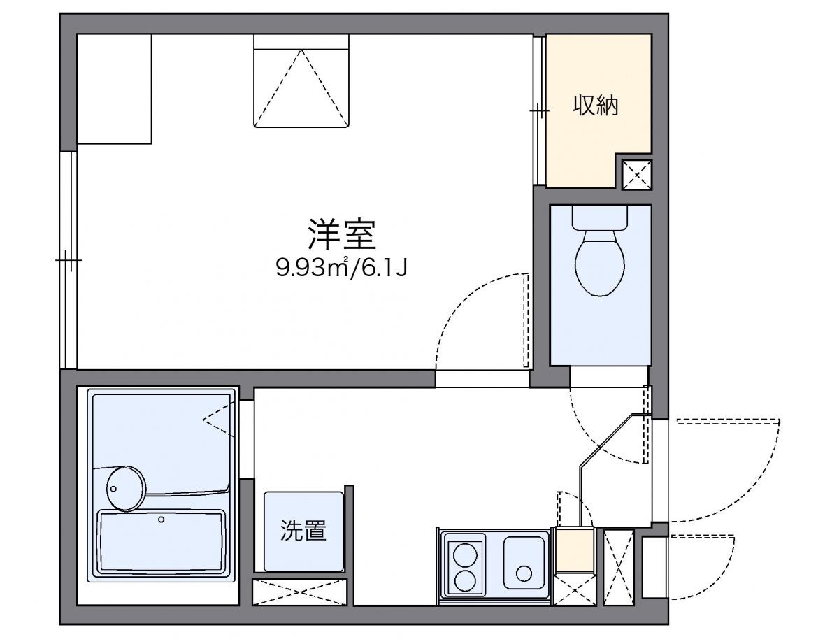 レオパレスエターナルの物件間取画像