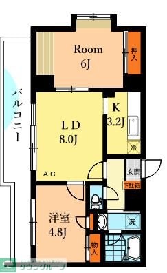 ストークマンションの物件間取画像