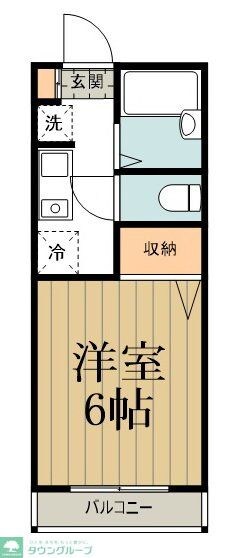物件間取画像