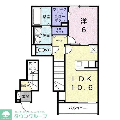 ヒカルサ小平栄町の物件間取画像