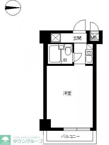 スカイコートエクセレント荻窪の物件間取画像