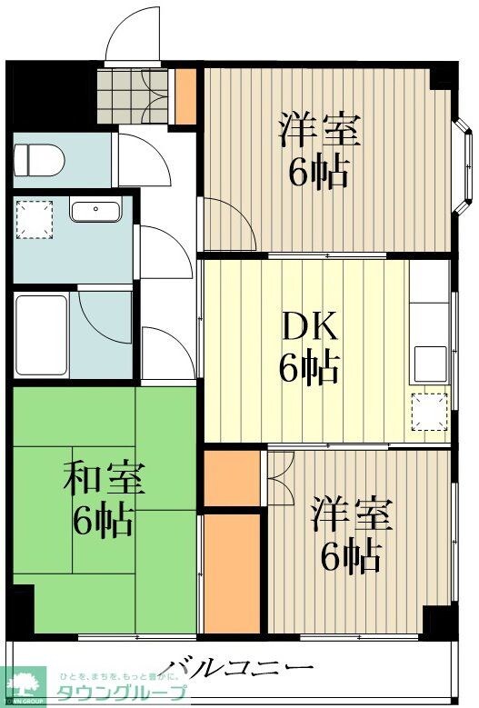 小平ユミノヒルズの物件間取画像