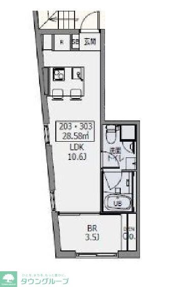Ｈｅｕｒｅｕｘ中野若宮の物件間取画像