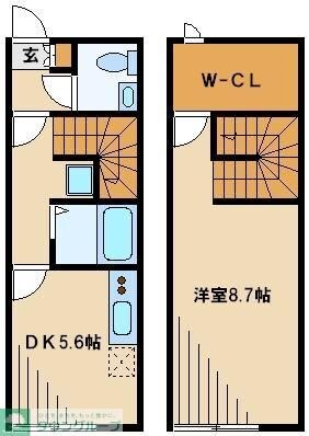 物件間取画像