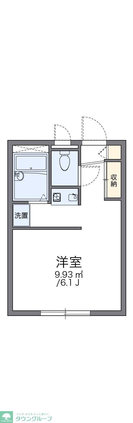 レオパレスＯｒｋの物件間取画像