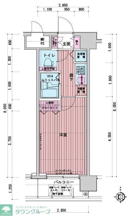 メインステージ練馬IIの物件間取画像
