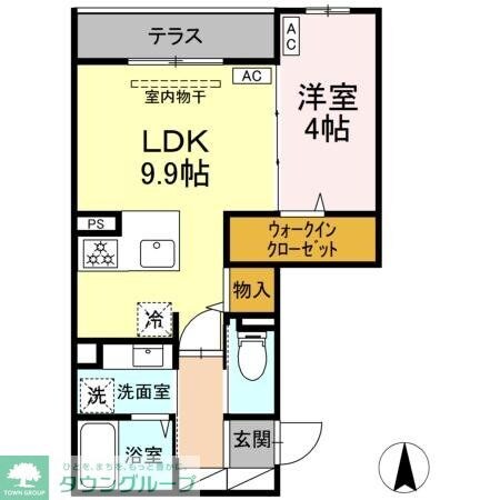 セレスティア中野上高田の物件間取画像