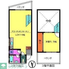 物件間取画像