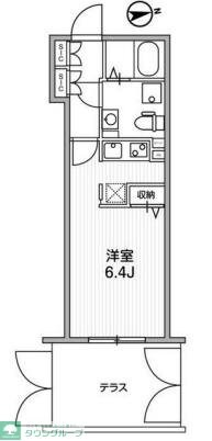 Ｂｒａｎｃｈｅ鷺ノ宮の物件間取画像