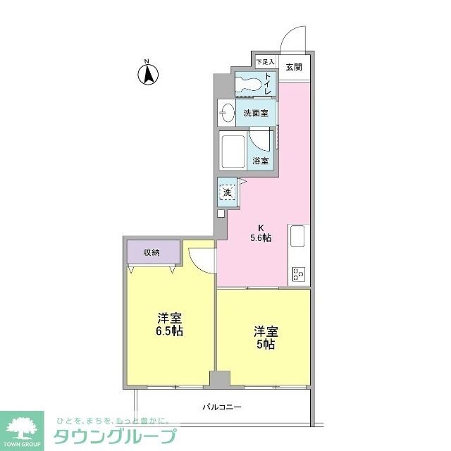 パストラールの物件間取画像