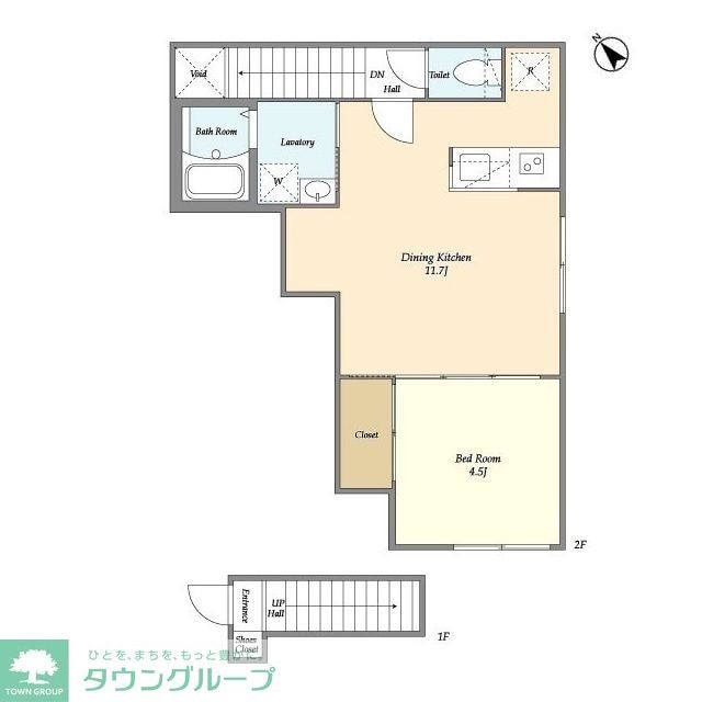 ウェルスクエア三鷹の物件間取画像