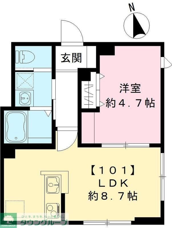 フィカーサ上北沢の物件間取画像