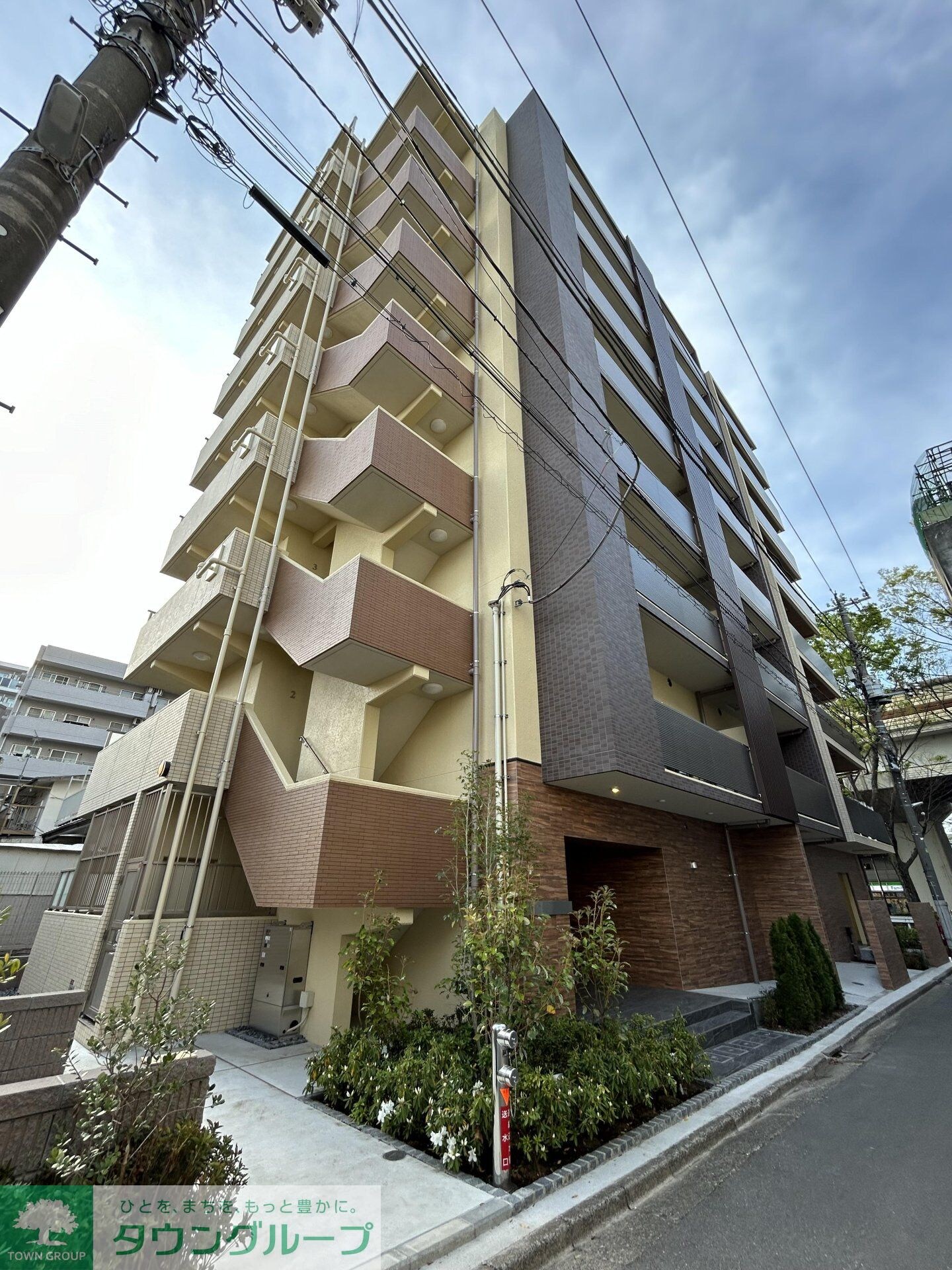 レジデンス桜樺の物件外観写真