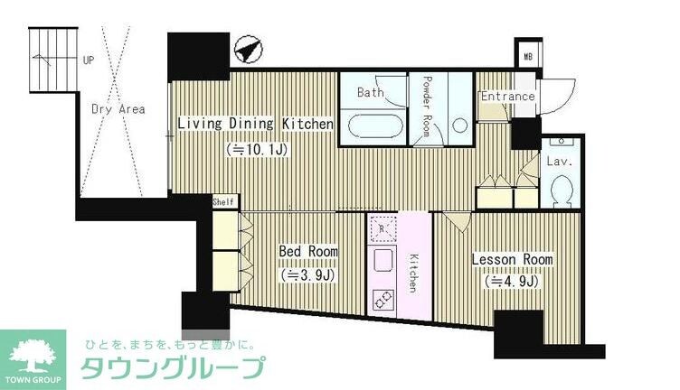 桜の杜レジデンスの物件間取画像